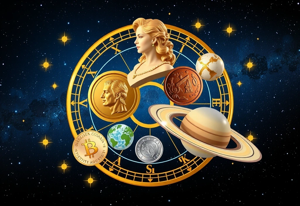 Astrologiczne symbole planet w kontekście finansowym
